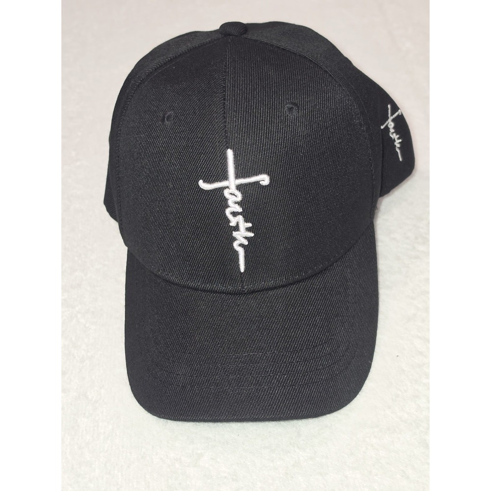 FAITH Jesus Baseball Cap CROSS Embroidery Brand New